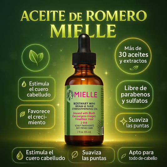 ACEITE DE ROMERO Y MENTA MIELLE