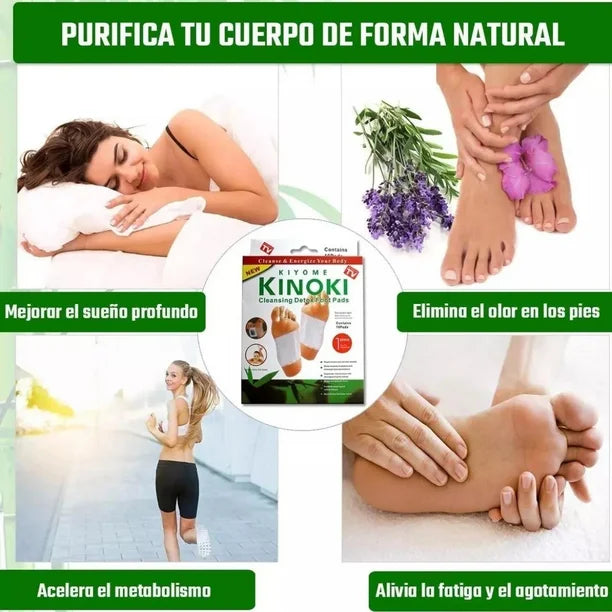 KINOKI - PARCHES DESINTOXICANTES