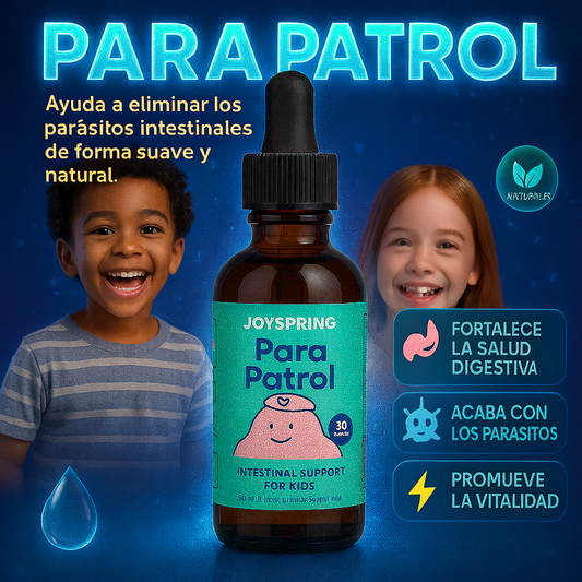 DESPARACITANTE NATURAL PARA NIÑOS PARAPATROL